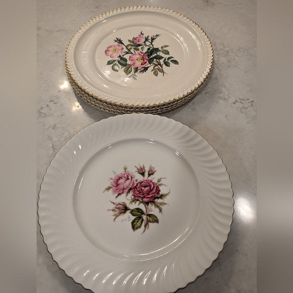 Set of 6 Vintage Diner Plates. 10" - Picture 2 of 2